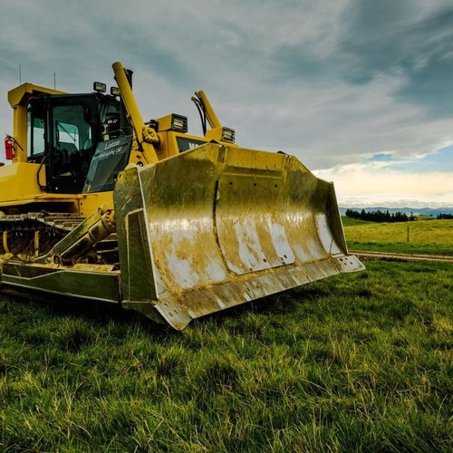 D85 Bulldozer view