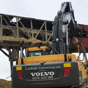 Fernhill Limeworks - Conveyor removal